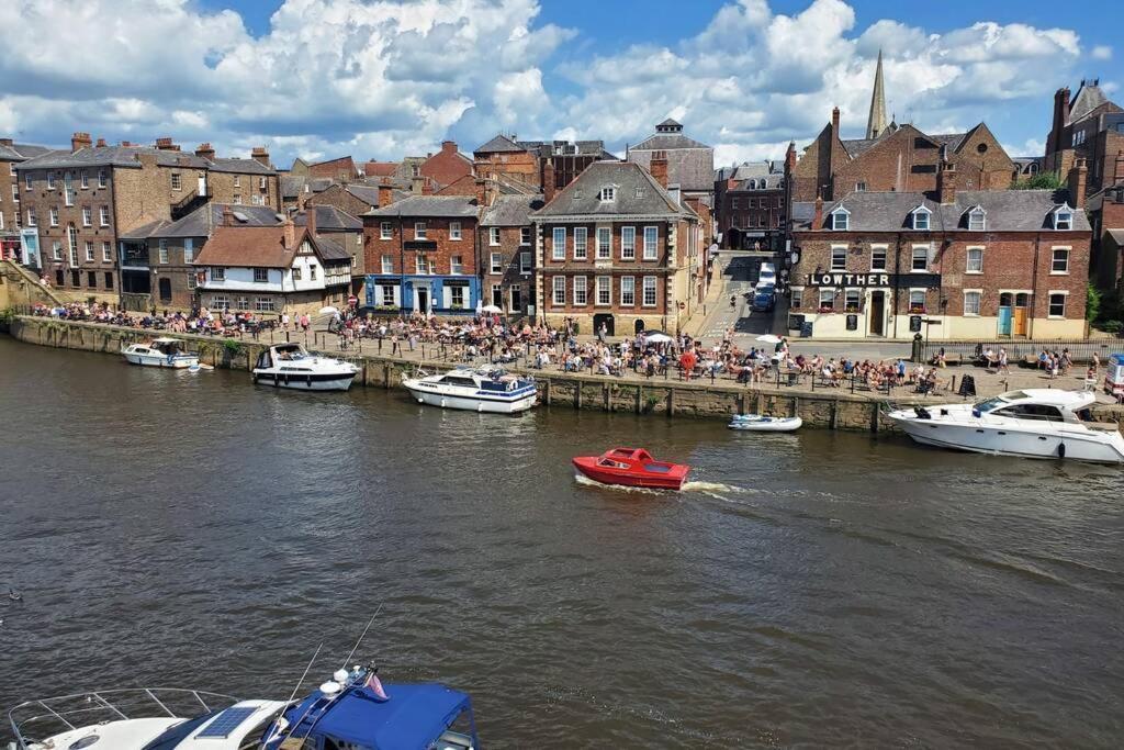 The Riverside At Woodsmill Quay With Parking York Esterno foto